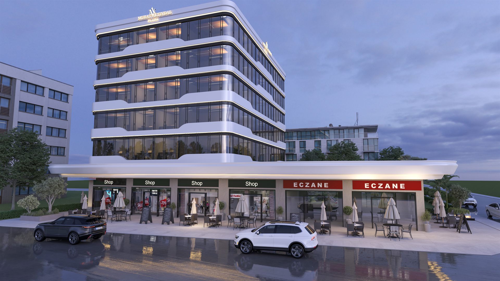Murat Altındal Plaza devam eden ticari proje